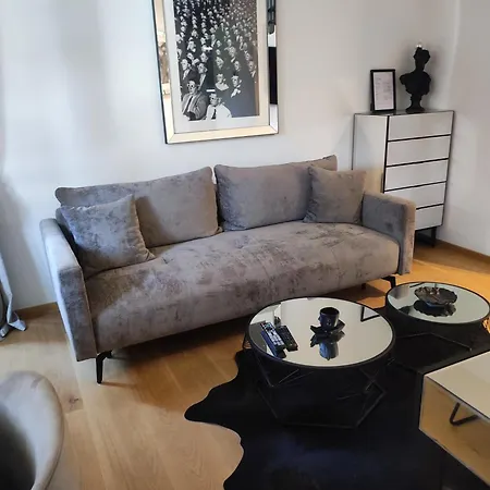 New Luxury In Centar With Private Parking In The Garage Apartment *
